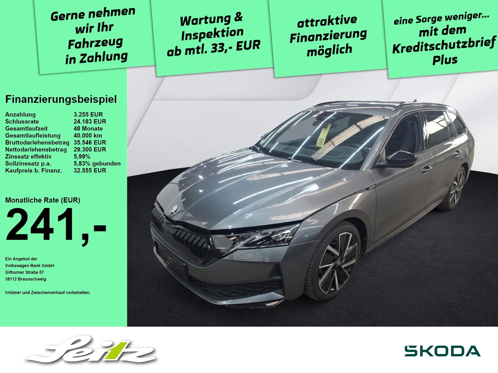 Skoda Octavia Combi 2.0 TDI Sportline *AHK*HEAD-UP*MAT