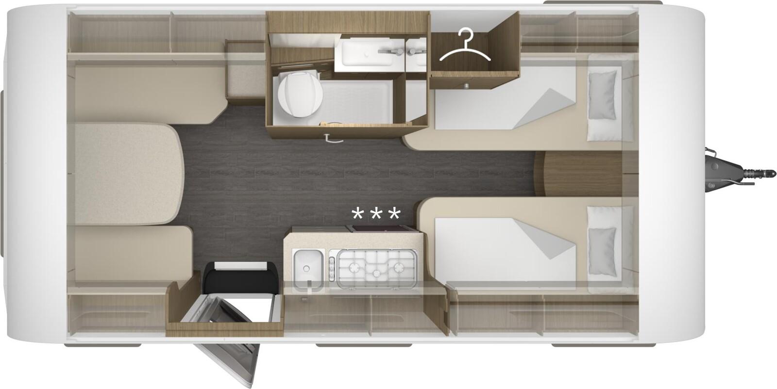 Tabbert Cazadora 460 E 2.3 ATC, 1700kg, UVP 33754