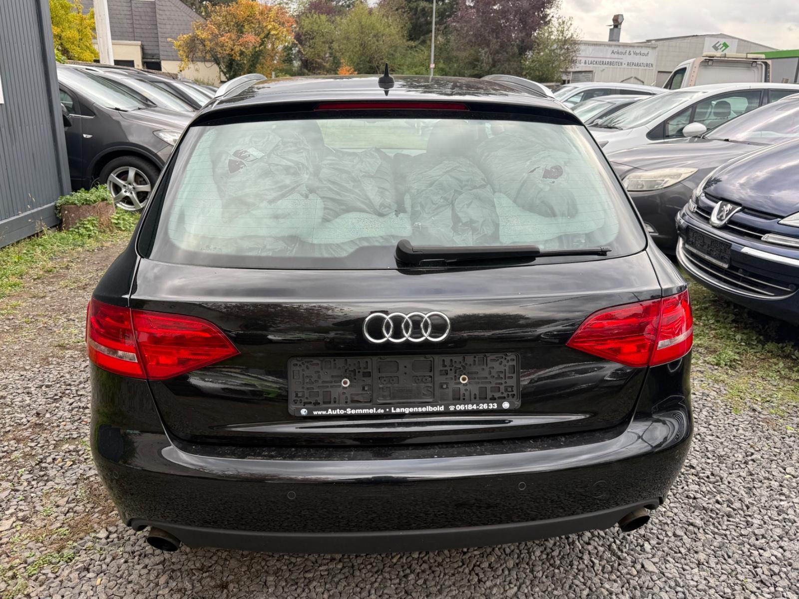 Audi A4 2008 — interior