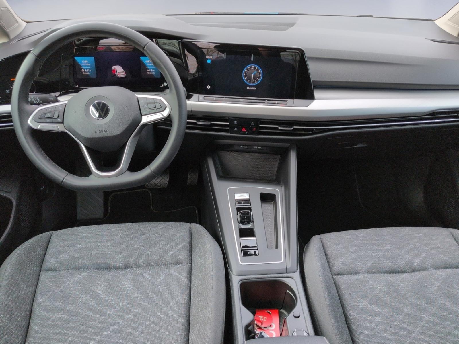 Volkswagen Golf VIII 1.0 eTSI DSG Life LED+ACC+APP+NAVI, миниатюра 15