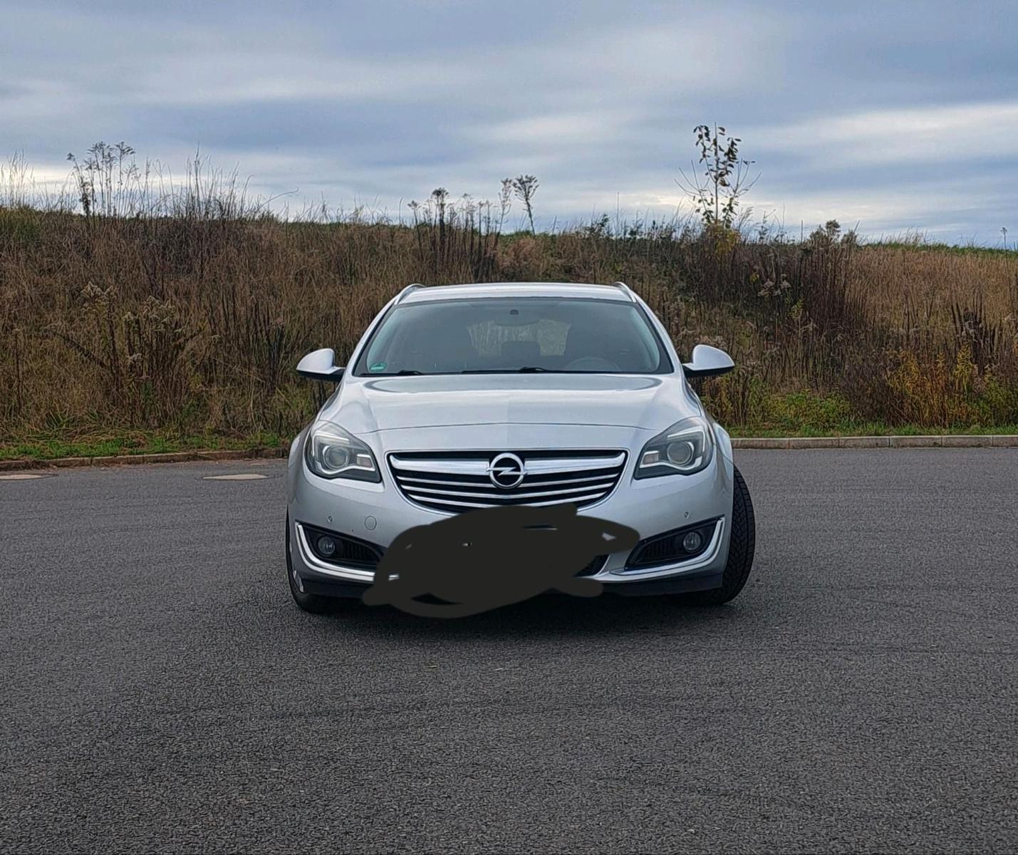 Opel Insignia 2014 — вигляд ззаду