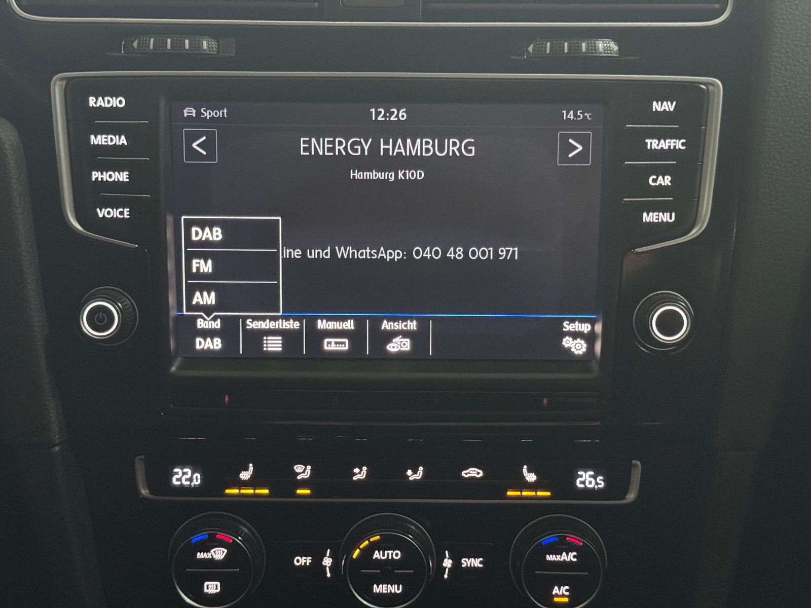 Fahrzeugabbildung Volkswagen Golf VII GTD DCC LED 1.HAND VW SCHECKHEFT EURO 6