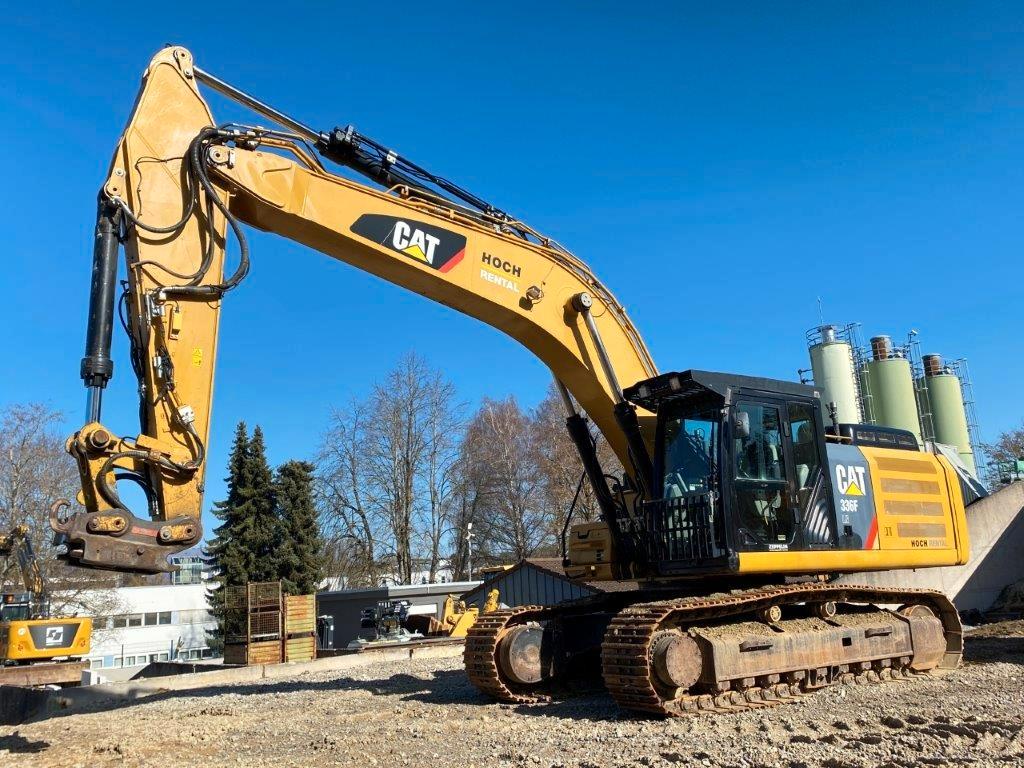 CAT 336 FLN OilQuick OQ80 Mono-Boom Klima Kamera