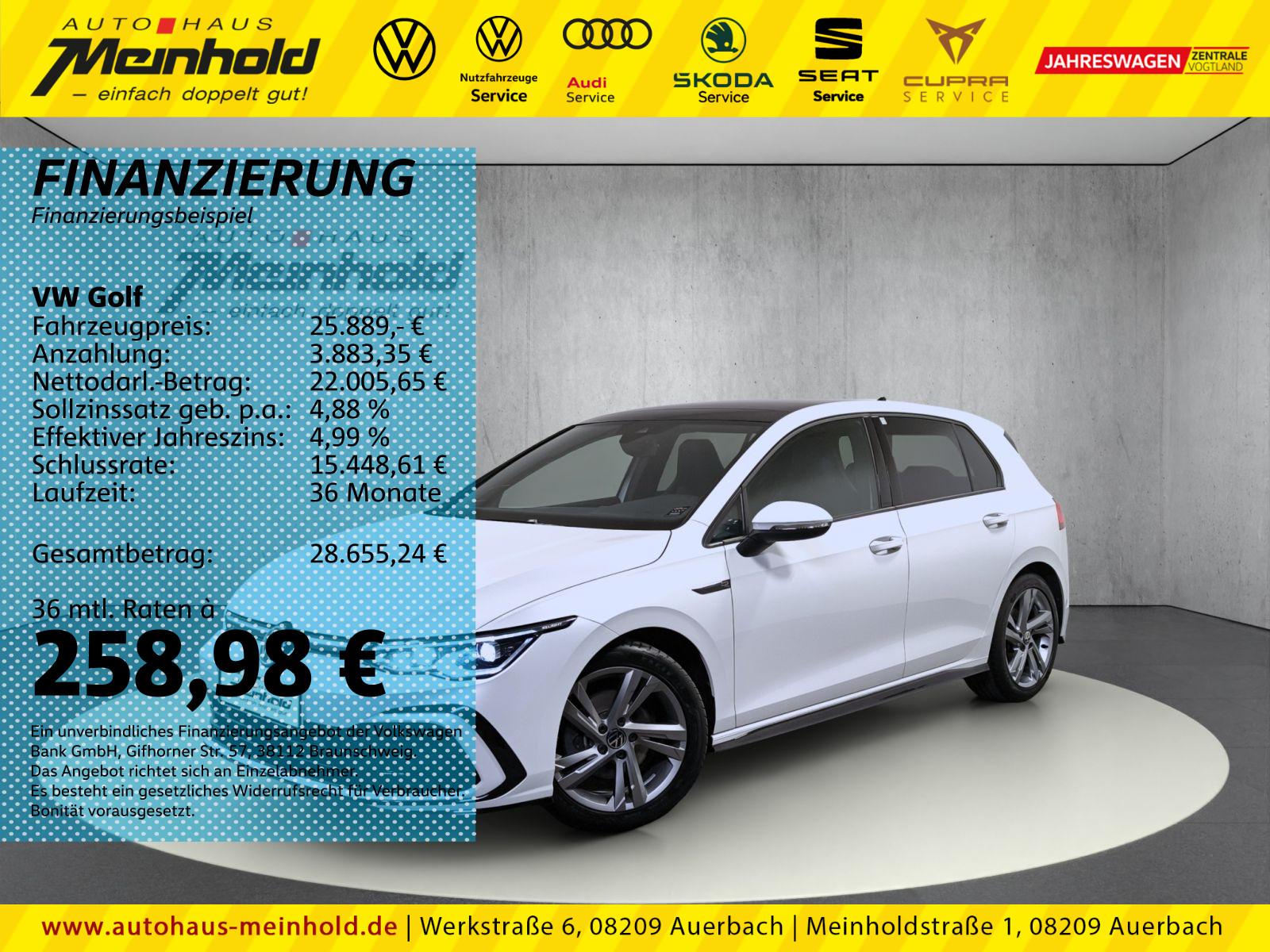 Volkswagen Golf 1.5 TSI DSG R-Line, Standh, Harman, Dach