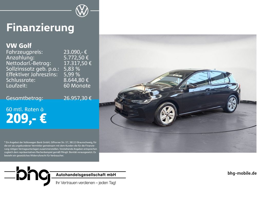 Golf Life 1.5 TSI *NAVI*KAMERA*ACC*