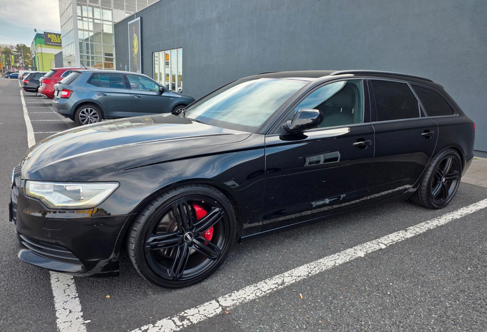 AUDI A6 AVANT 3.0 V6 BITDI QUATTRO 313ch - BOSE - ALCANTARA/CUIR - ATTELAGE - GPS - SUSPENSION ADAPTATIVE