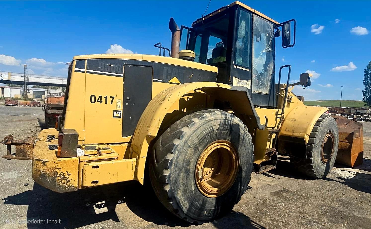 CAT 950G/BJ-2002/MOTOR-KLACKERT/EINSATZBEREIT