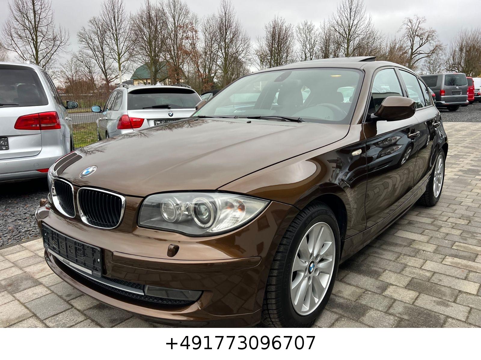 BMW 120d Navi Xenon Scheckheft Alu Pdc  el. Glasdach