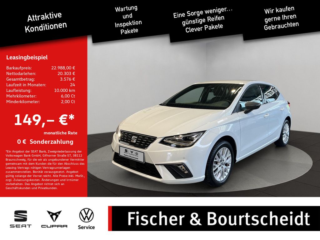 Seat Ibiza 1.0 TSI Xcellence SHZ NAVI ACC FACEL. LED