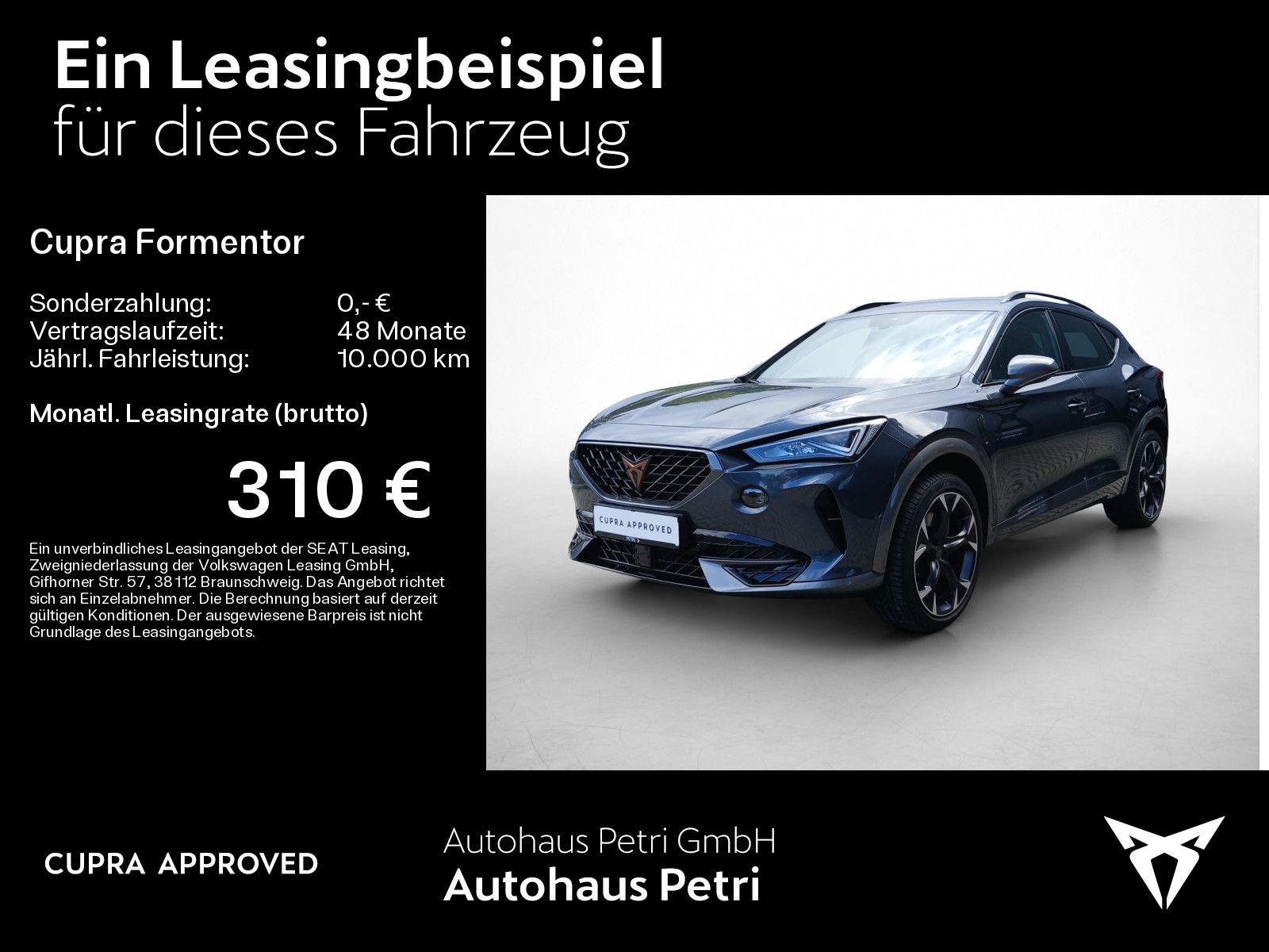 Cupra Formentor 2.0 TSI VZ*4x4*KAM*PDC*LED*SHZ*NAVI* imagem 2