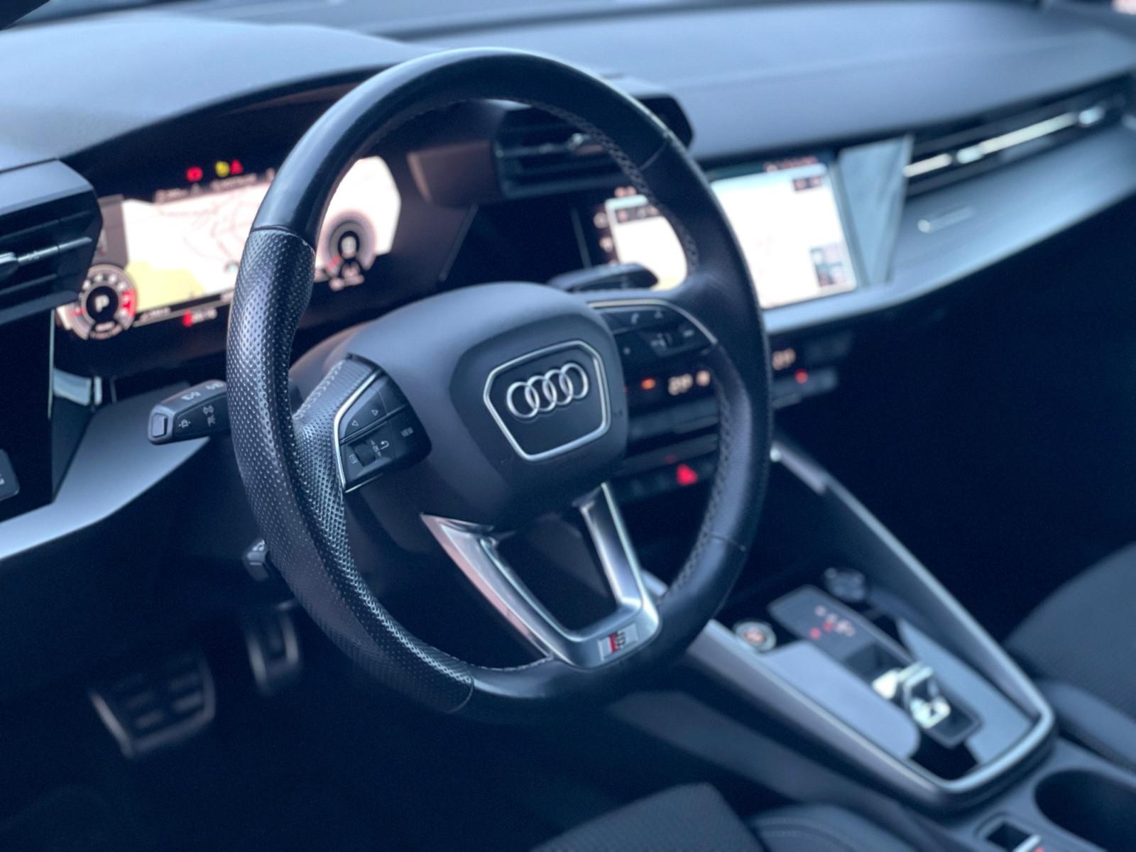 Audi A3 Sportback 35 TFSI *S line*LED*ACC*Teilleder**, миниатюра 11