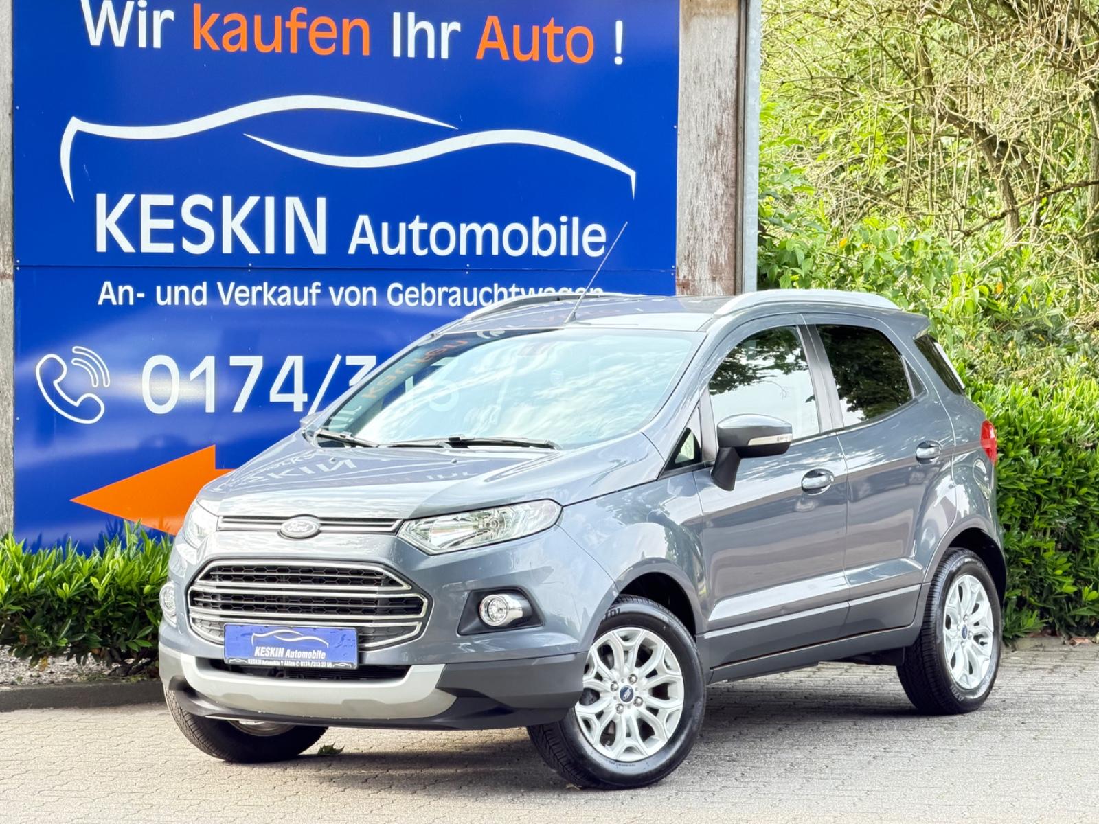 Ford EcoSport Titanium*TEILLEDER*NAVI*ALU*SHZ*TOP*