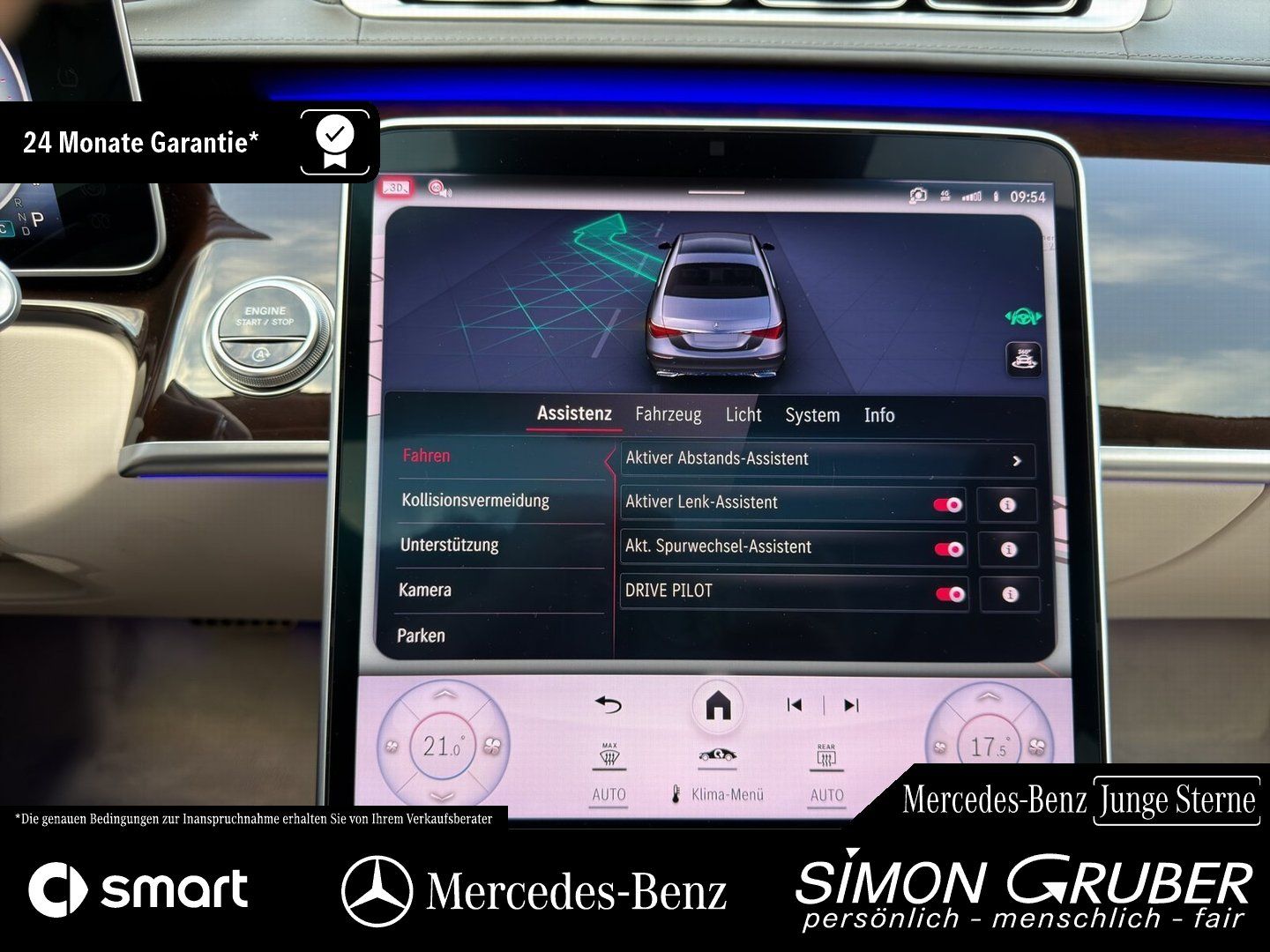 Fahrzeugabbildung Mercedes-Benz S 580 4M L AMG Exklusive Executive TV FondEntert