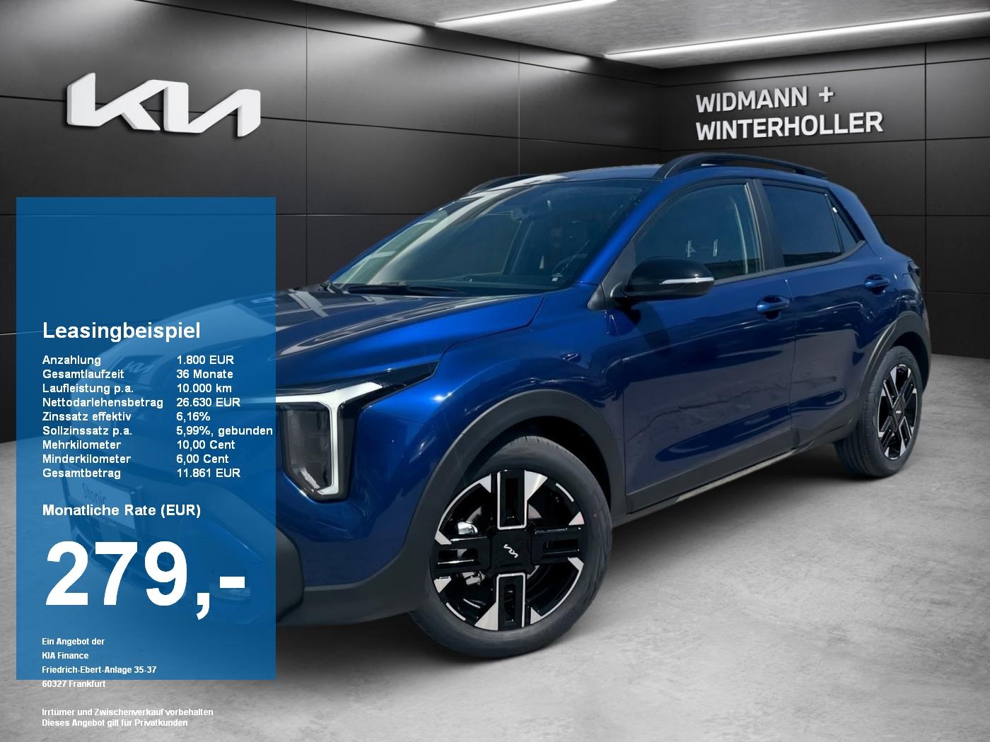 Kia Stonic 1.0T 115 48V DCT GT-Line 2xKlima ACC AUT