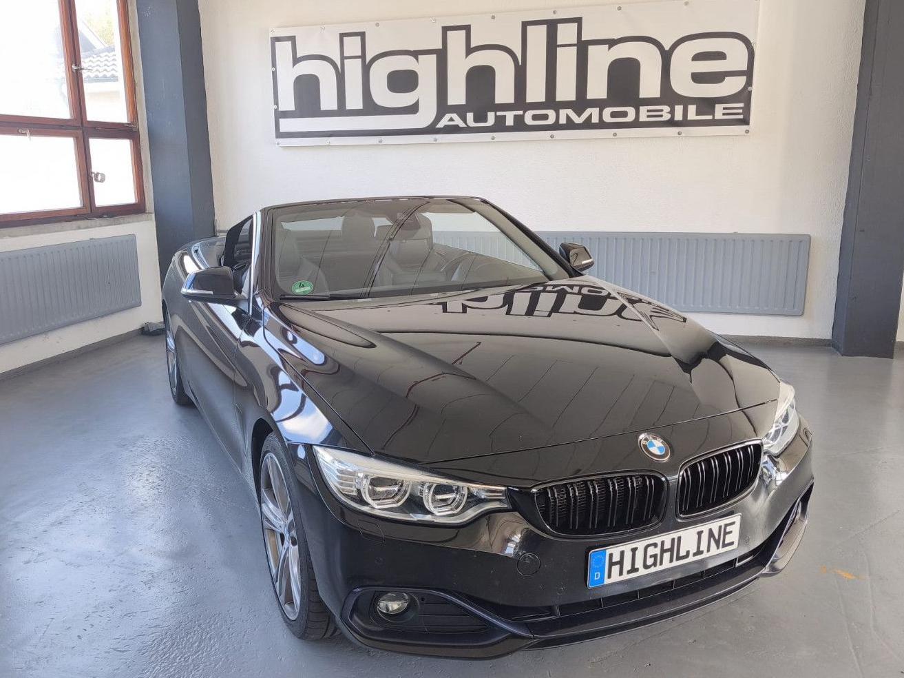 BMW 430 d Cabrio Sport Line -LED,NAVI,LEDER,SHZ,PDC