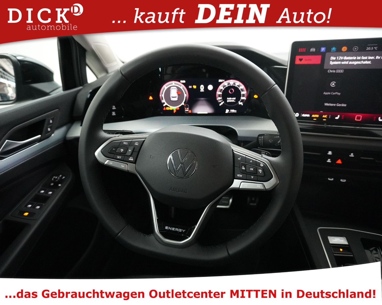 Fahrzeugabbildung Volkswagen Golf VIII Var 2.0d DSG Energy 360+AHK+ACC+LED+SH