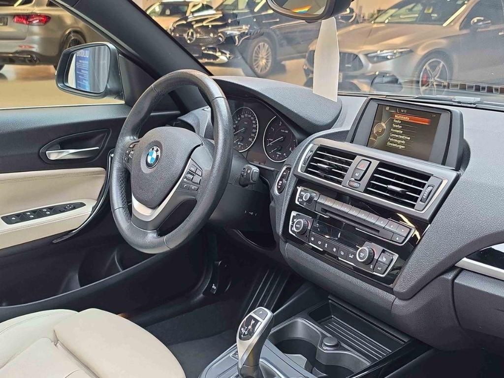 BMW 225 Cabrio 2.0 d Sport Line Schwarz/Beige Xenon