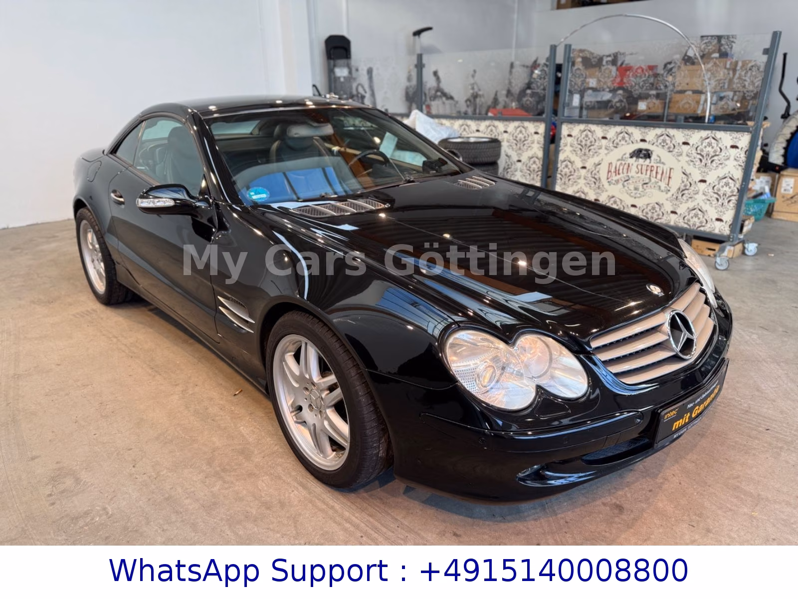MERCEDES-BENZ SL - 500 - 306 CV - VOLANT EN CUIR
