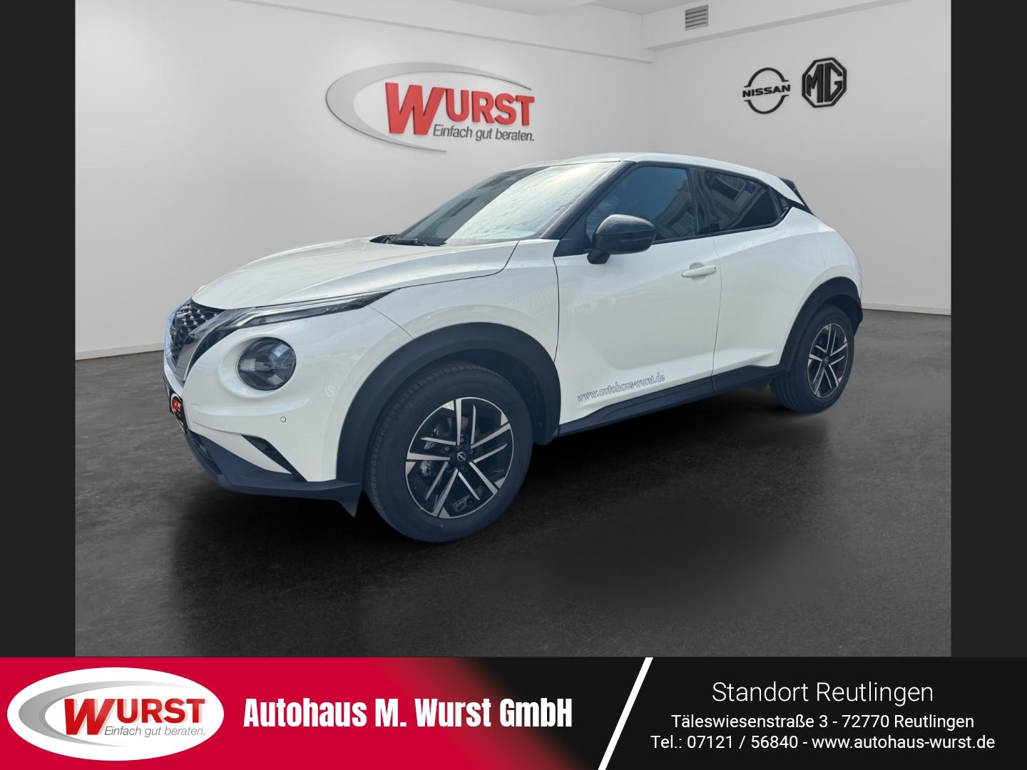 Nissan Juke N-Connecta 1.0 DIG-T 114 PS 7DCT Sitzheizun
