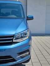 Volkswagen Caddy PKW Highline BMT 4Motion/Bi-Xen/Kam/Leder - Volkswagen Caddy: Blau, Motion