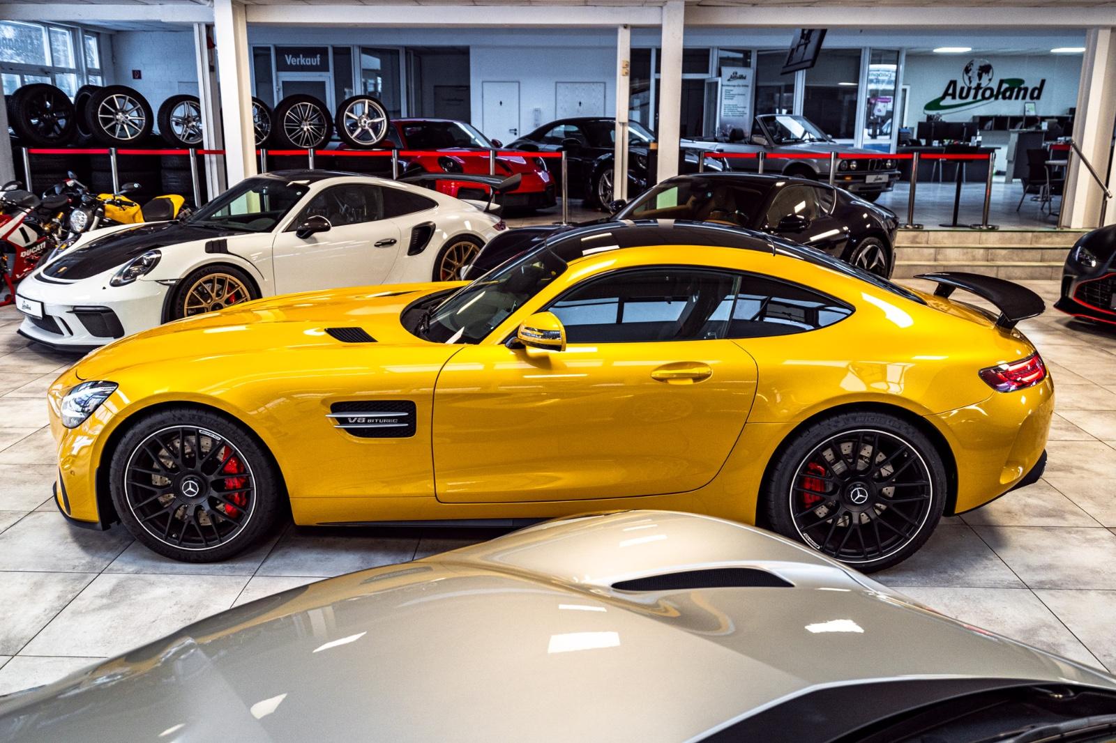 Mercedes-Benz AMG GT C Coupe*AERO*PANO*Perf-Sitz*Solarbeamgelb