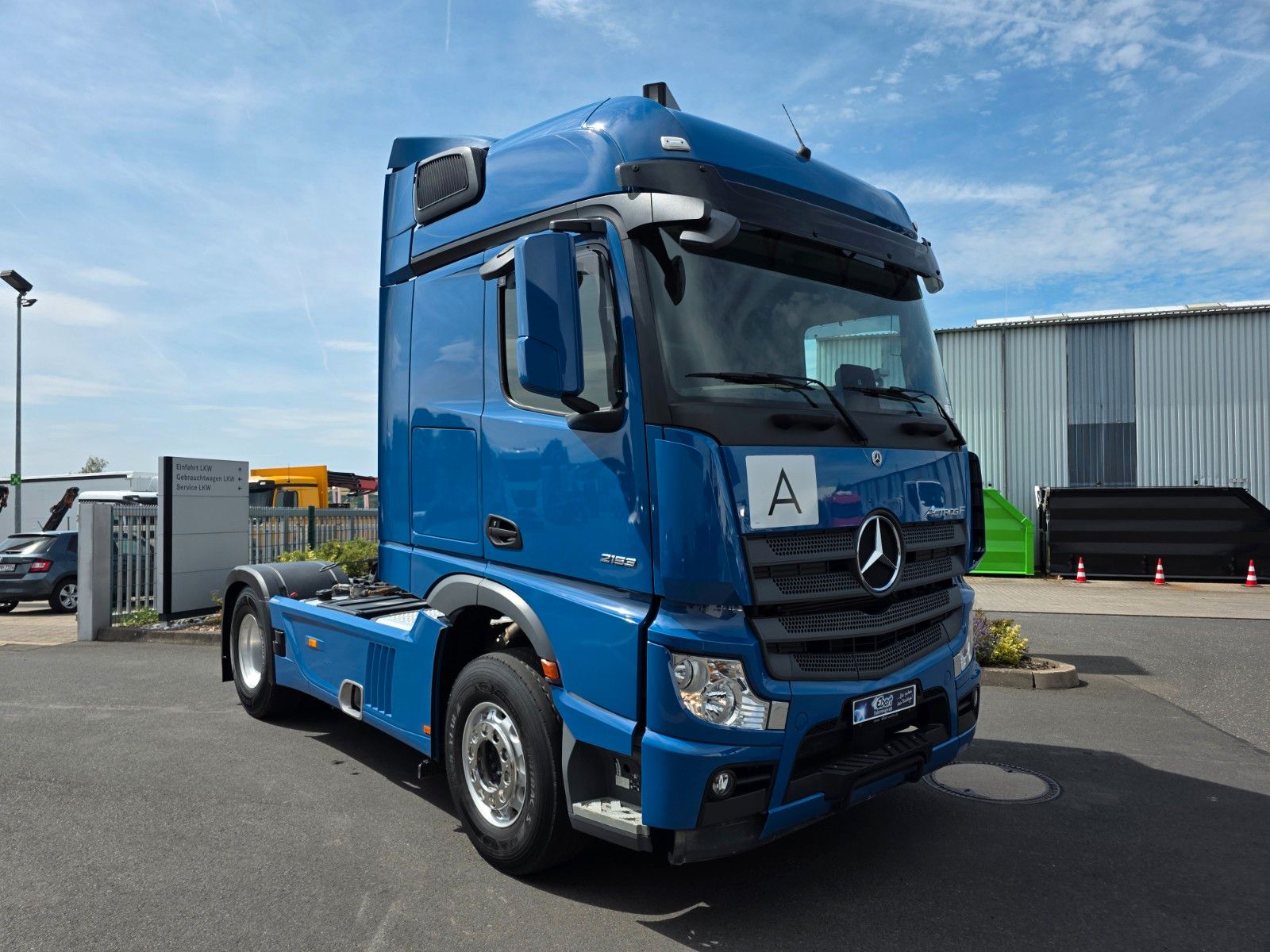 Fahrzeugabbildung Mercedes-Benz Actros 1853 LS Hydraulik Öl-Retarder Standklima