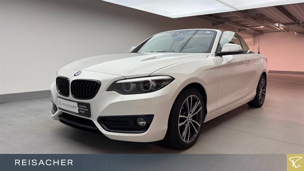 BMW 220i A Cabrio SportLineNaviPDCSitzhz1Hand 2020