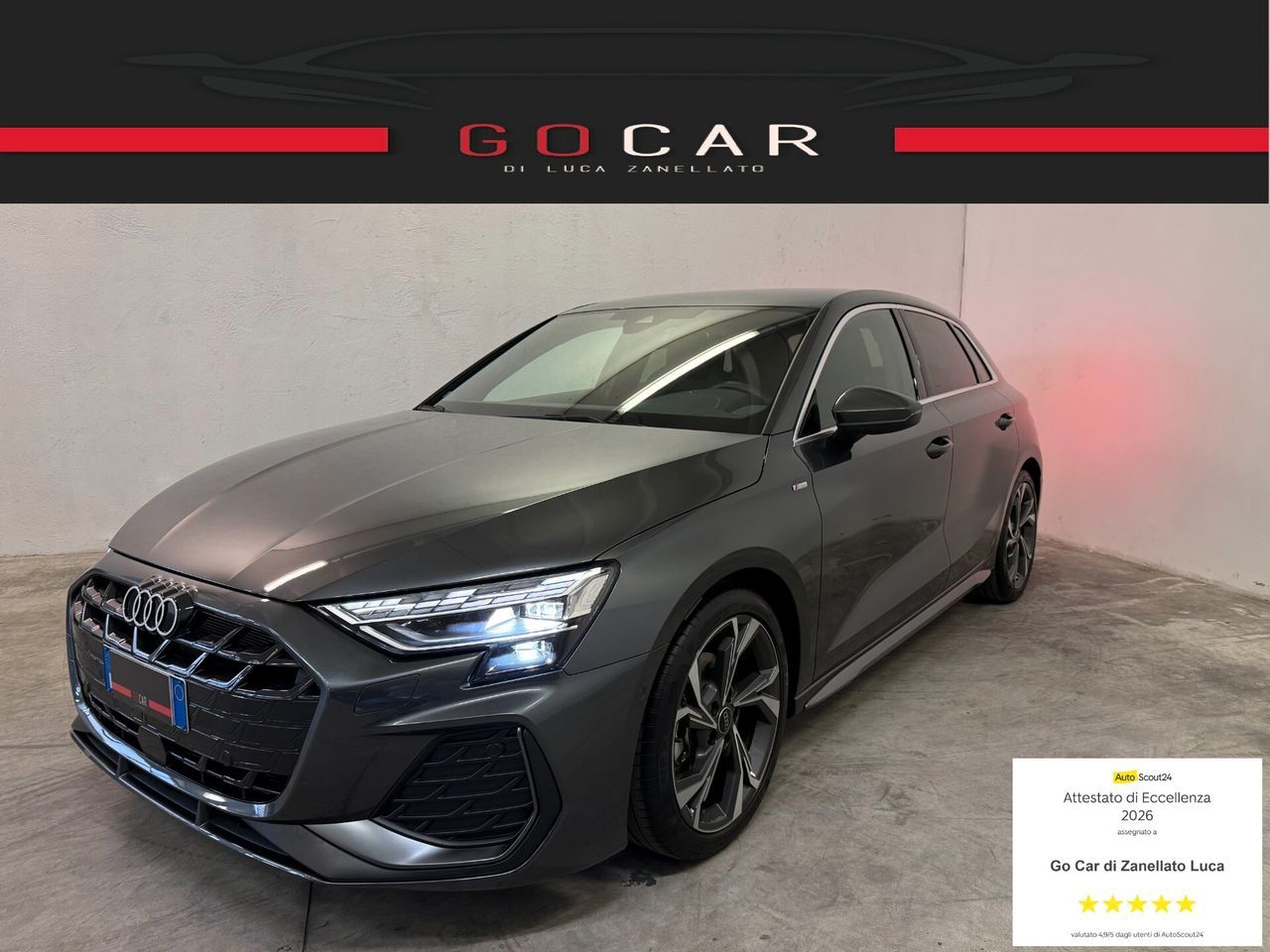 Audi A3 Sportback 1.5 Tfsi Mhev S line Matrix * 