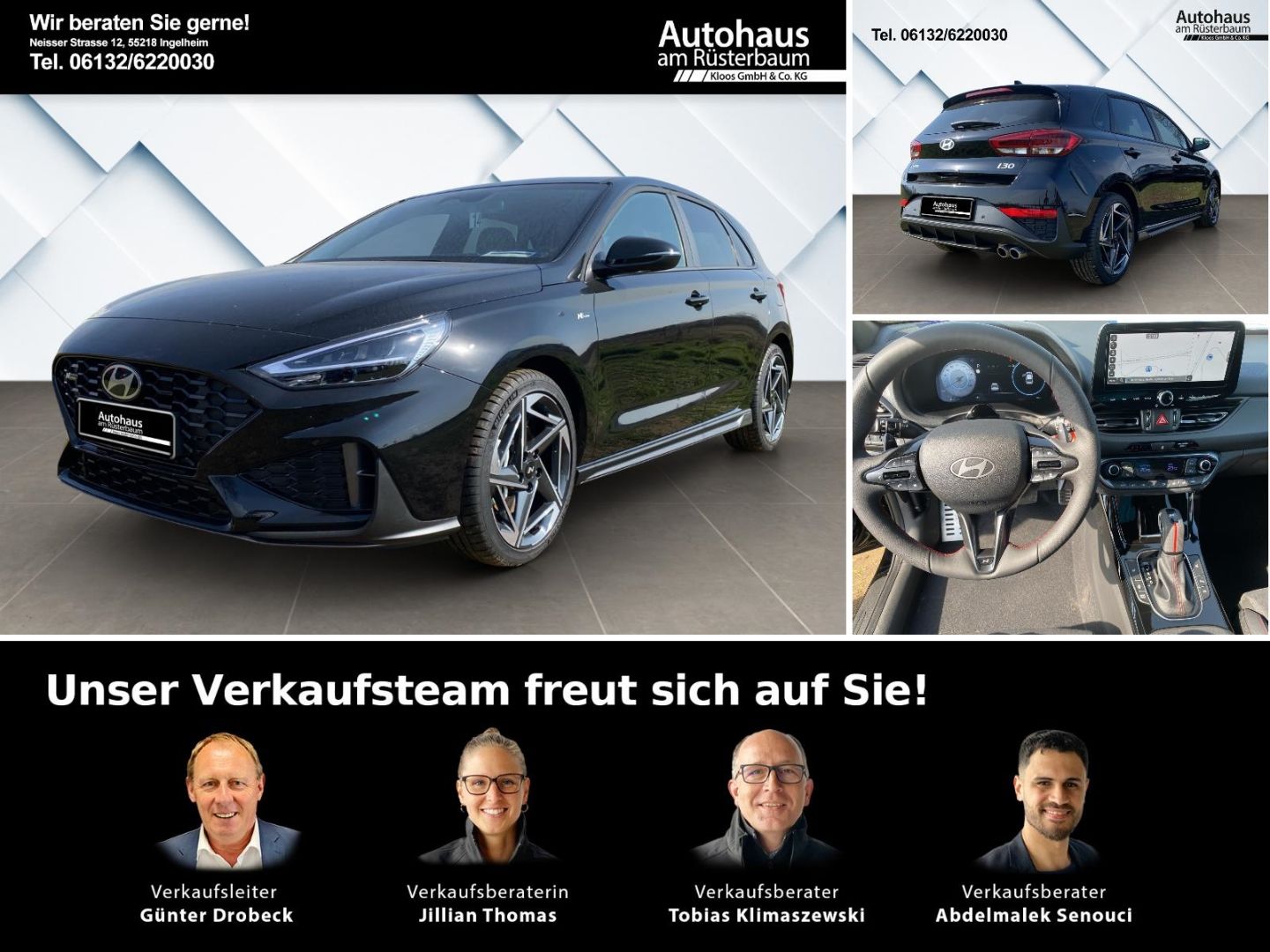 Hyundai i30 N Line X FL (MY26) 1.6 7-DCT Navi LED Apple 