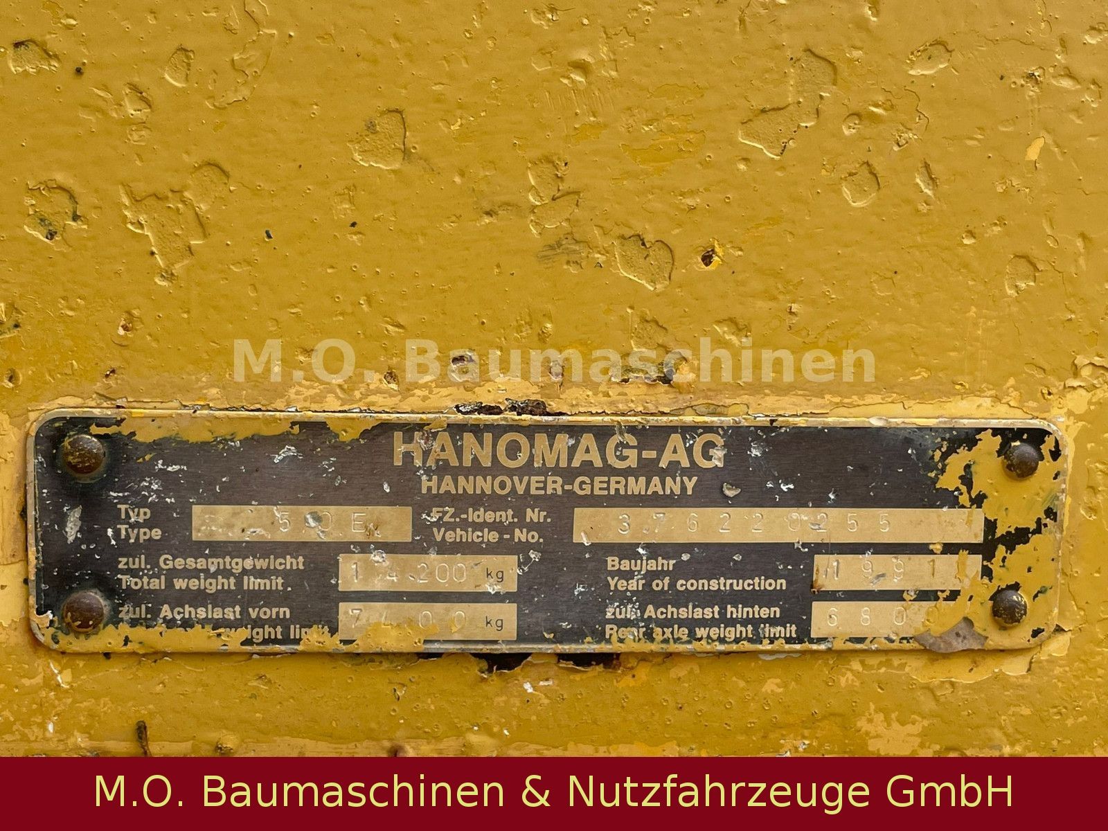 Fahrzeugabbildung Hanomag 50 E / 13,5 t /