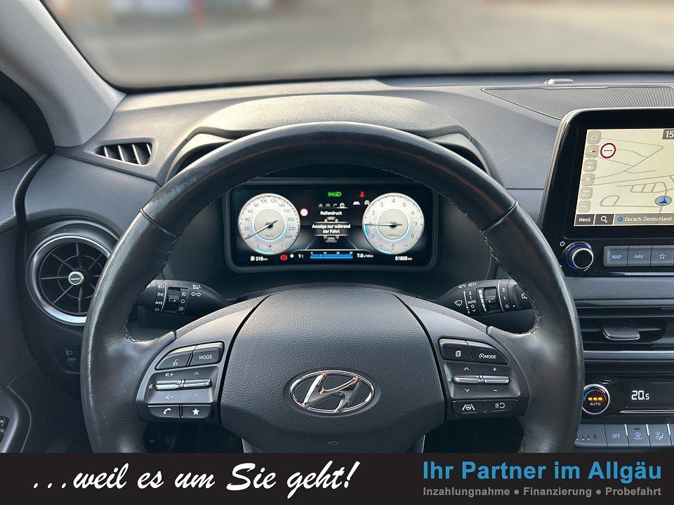Fahrzeugabbildung Hyundai KONA FL 1.0T INTRO AHK/ABNEHM 2JGARANTIE LED+NAV