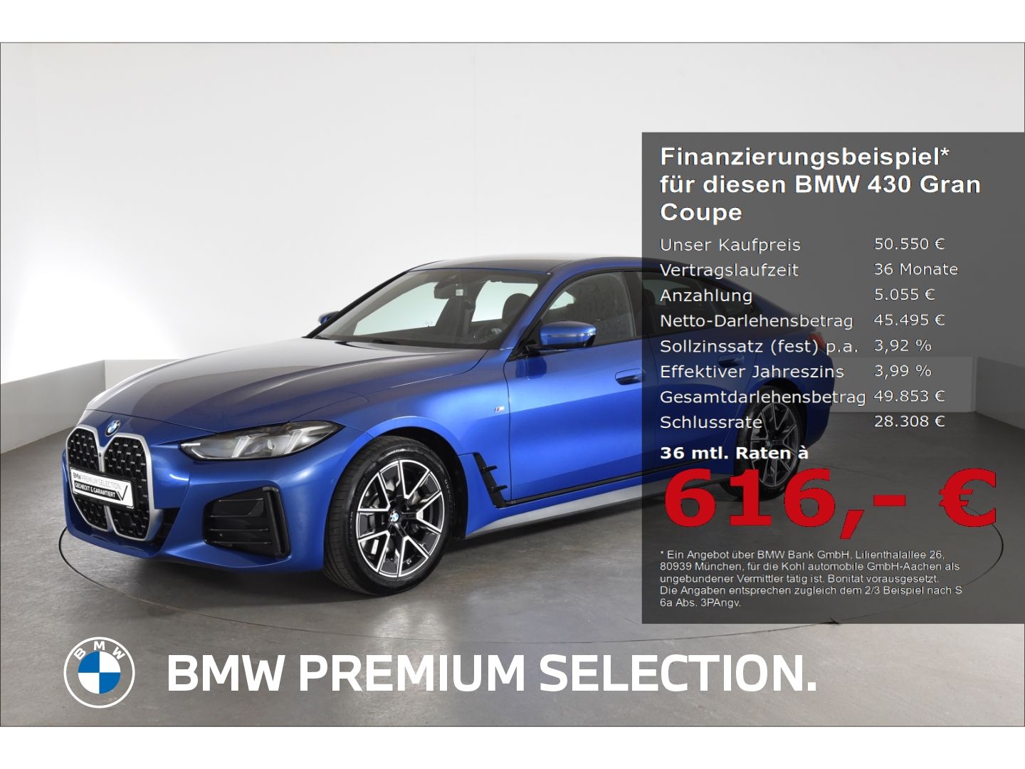 BMW 430 Gran Coupe i xDrive M Sport Innovationspaket foto 1