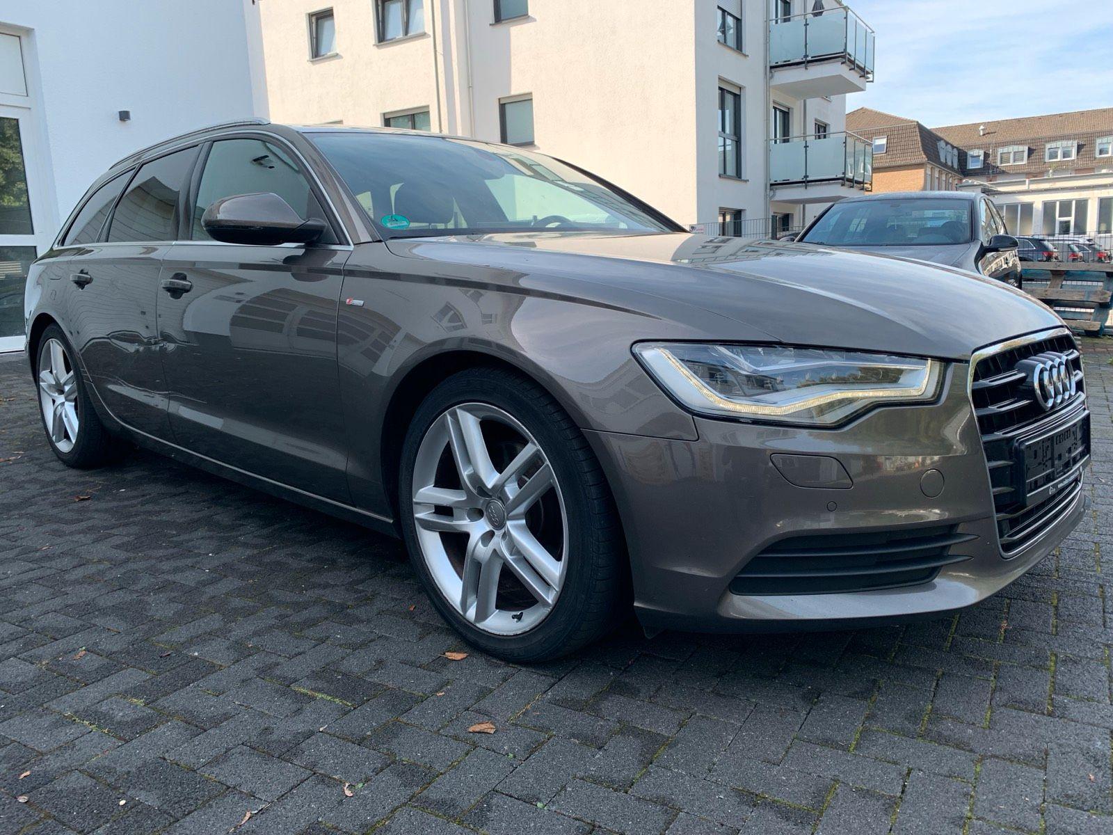 Audi A6 2012 — rear view