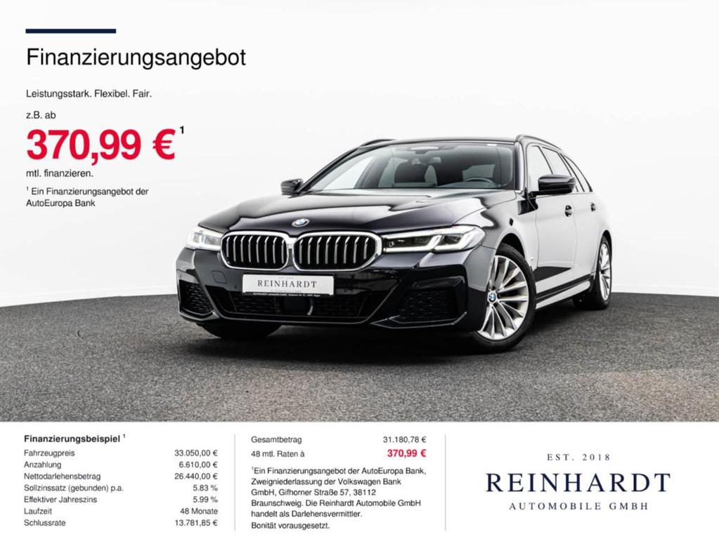 BMW 520d TOURING M SPORTSHADOWLEDADACCPANOKAM 2023