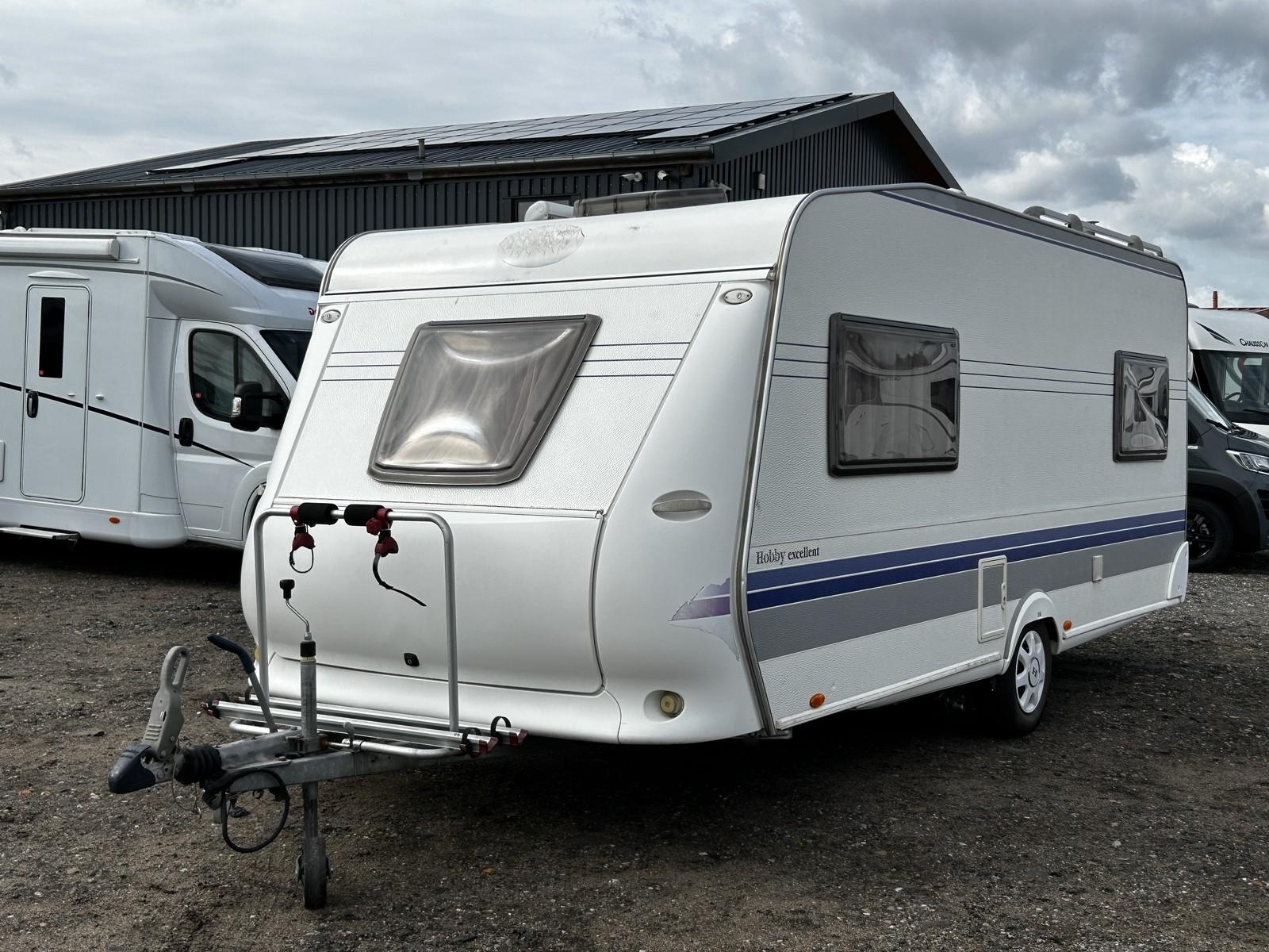 Hobby 495 Moover Markise Autark F-Träger 2.Hand