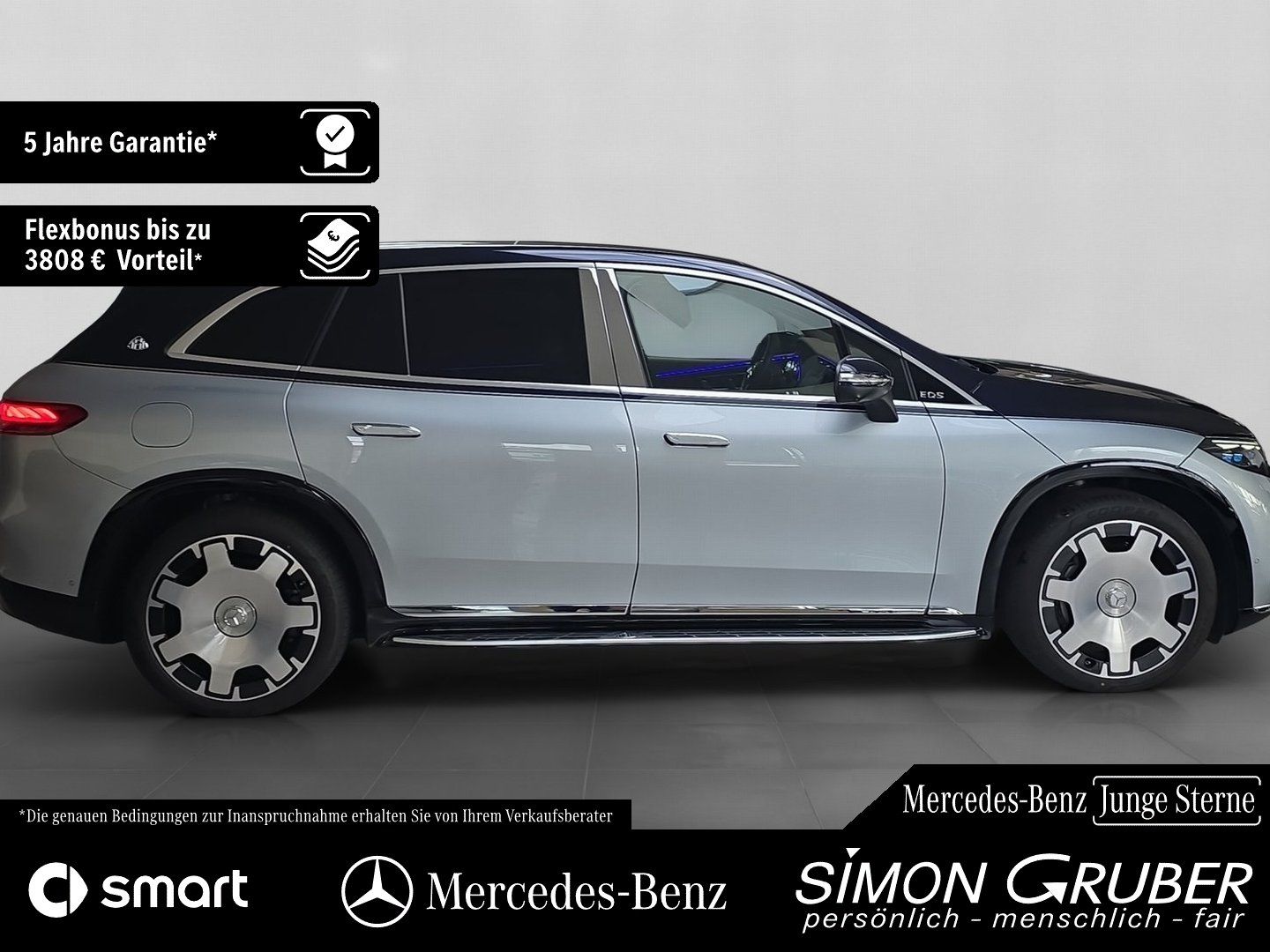 Fahrzeugabbildung Mercedes-Benz EQS 680 SUV Maybach twotone Exklusive FirstClass