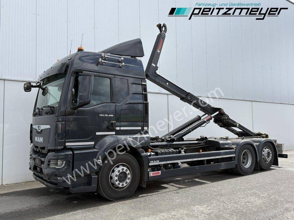 MAN TGS 26.480FL 6x2 Hiab ULT 21S59 lenk+lift, origi