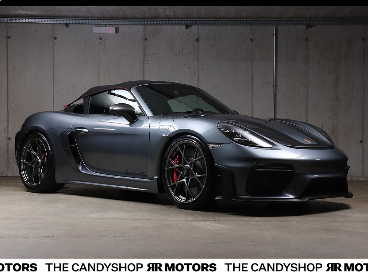 Porsche 718 Boxster Spyder RS *Vanadiumgraumetallic*W... imagem 3