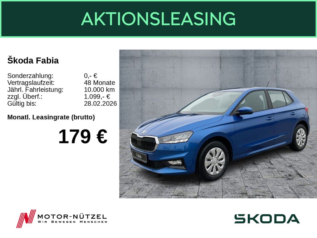 Skoda Fabia Essence 1,0 TSI 70 kW LED SHZ PDCHI