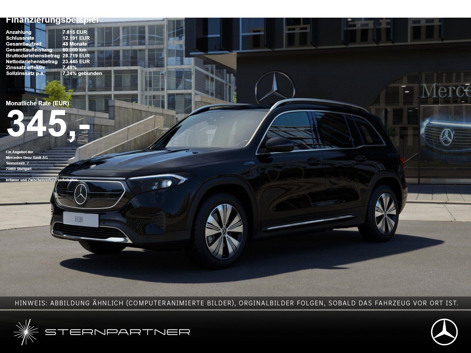 Mercedes-Benz EQB 300 4M MBUX+Progressive+Ambiente+CarPlay+AUT