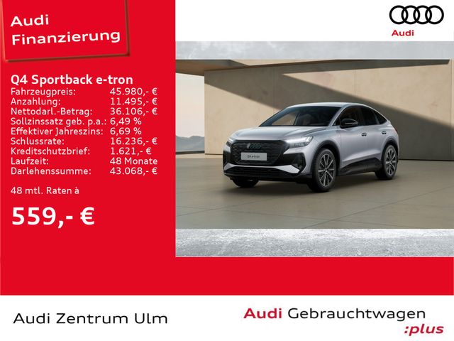 Audi Q4 Sportback 45 e-tron S LINE AHK NAV+ MATRIX