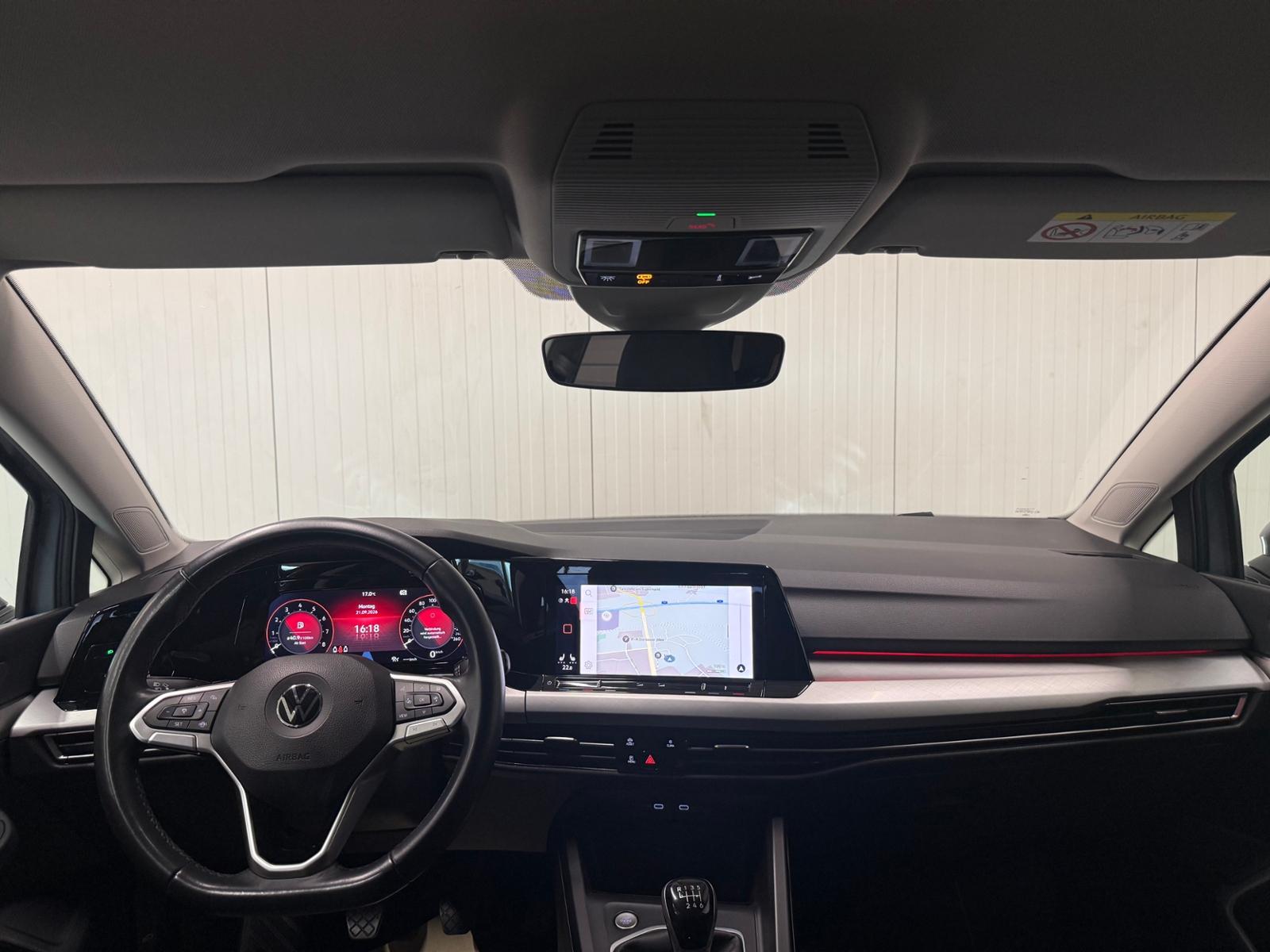 Volkswagen Golf VIII Life 1.5 TSI ACC NAVI LED SHZ, миниатюра 10