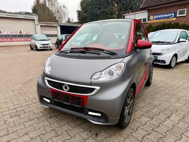 Smart ForTwo TURBO 84 Ps,SHZ, Scheckheft, TFL,Mattgrau