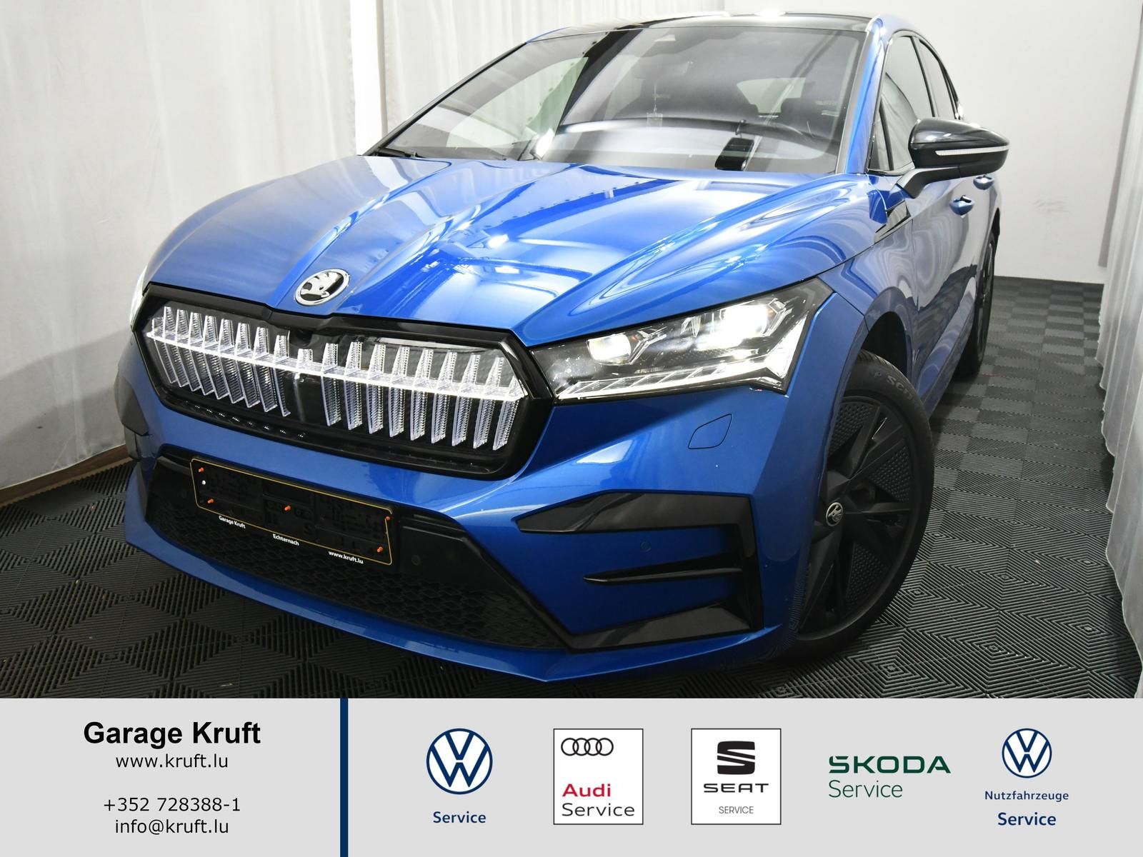 Skoda Enyaq Coupé vRS, AHK, DCC, ACC, HuD, Leder