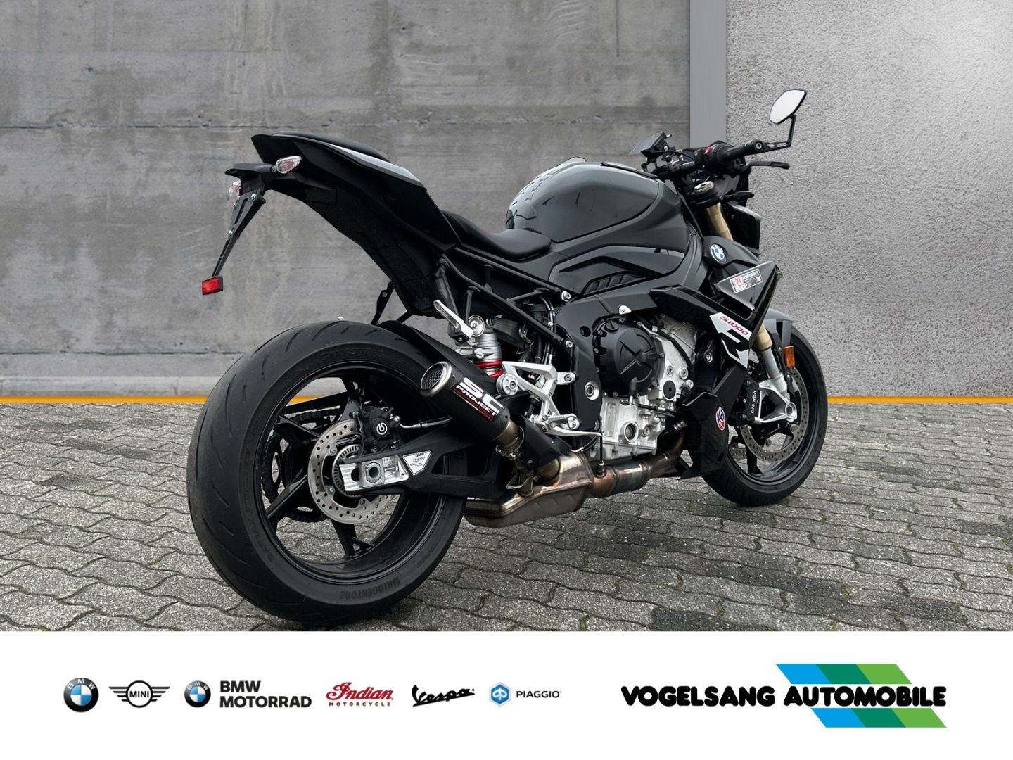 Fahrzeugabbildung BMW S 1000 R SC-Project-Endschalldämpfer, Comfort-Pa