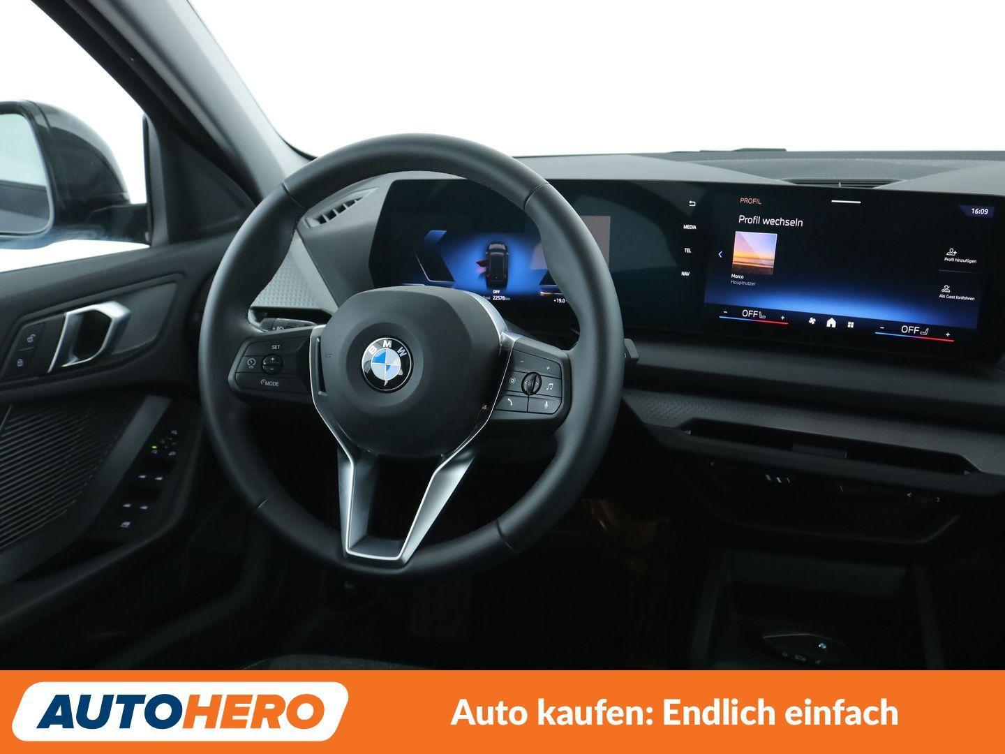 BMW 1 Series Mild-Hybrid Aut.*NAVI*LED*TEMPO*CAM*SHZ*ALU*, миниатюра 12