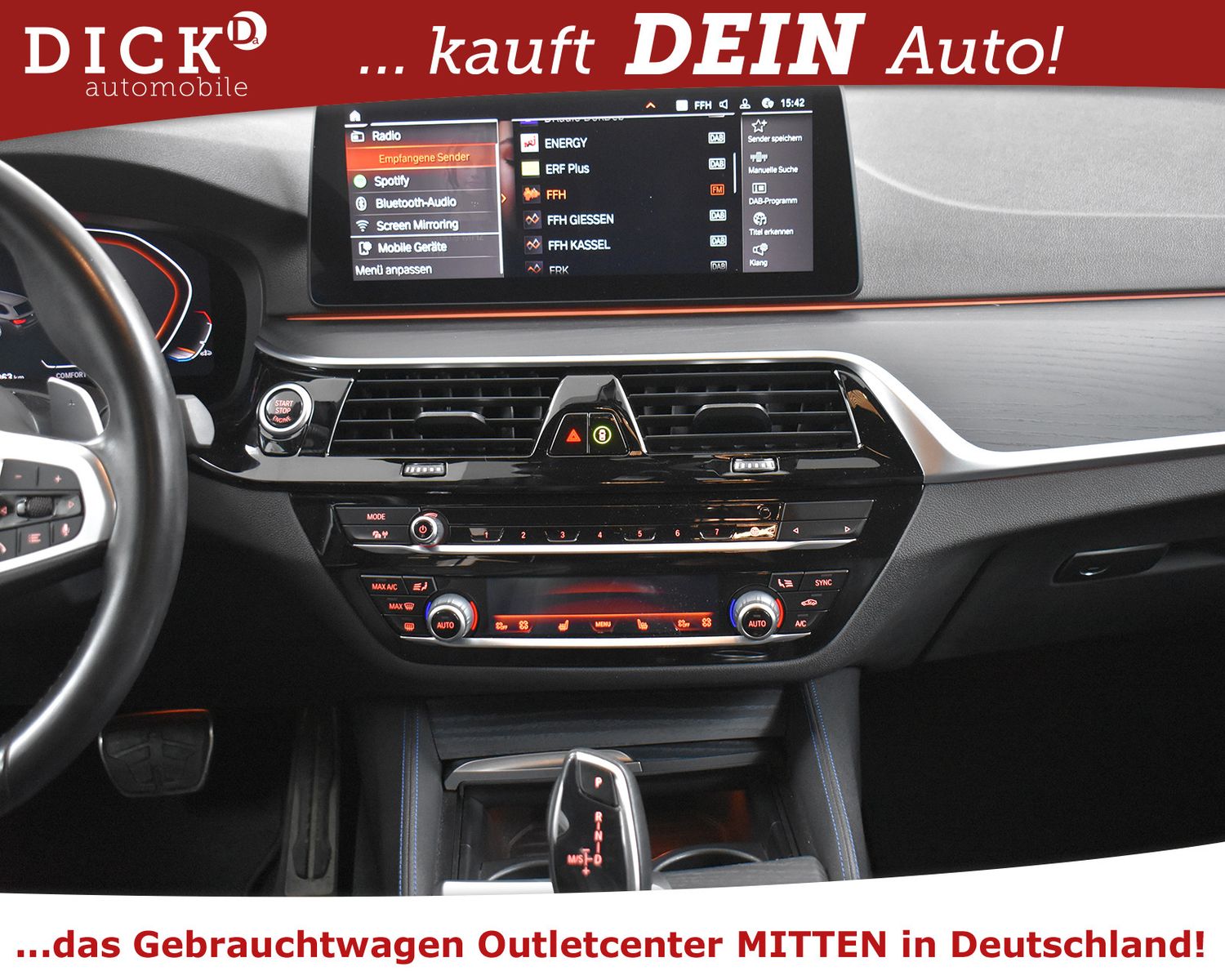 BMW 530d Sport Aut. M PAKET+SHADO+PROF+VIRTU+KAM+H&K - Image 14