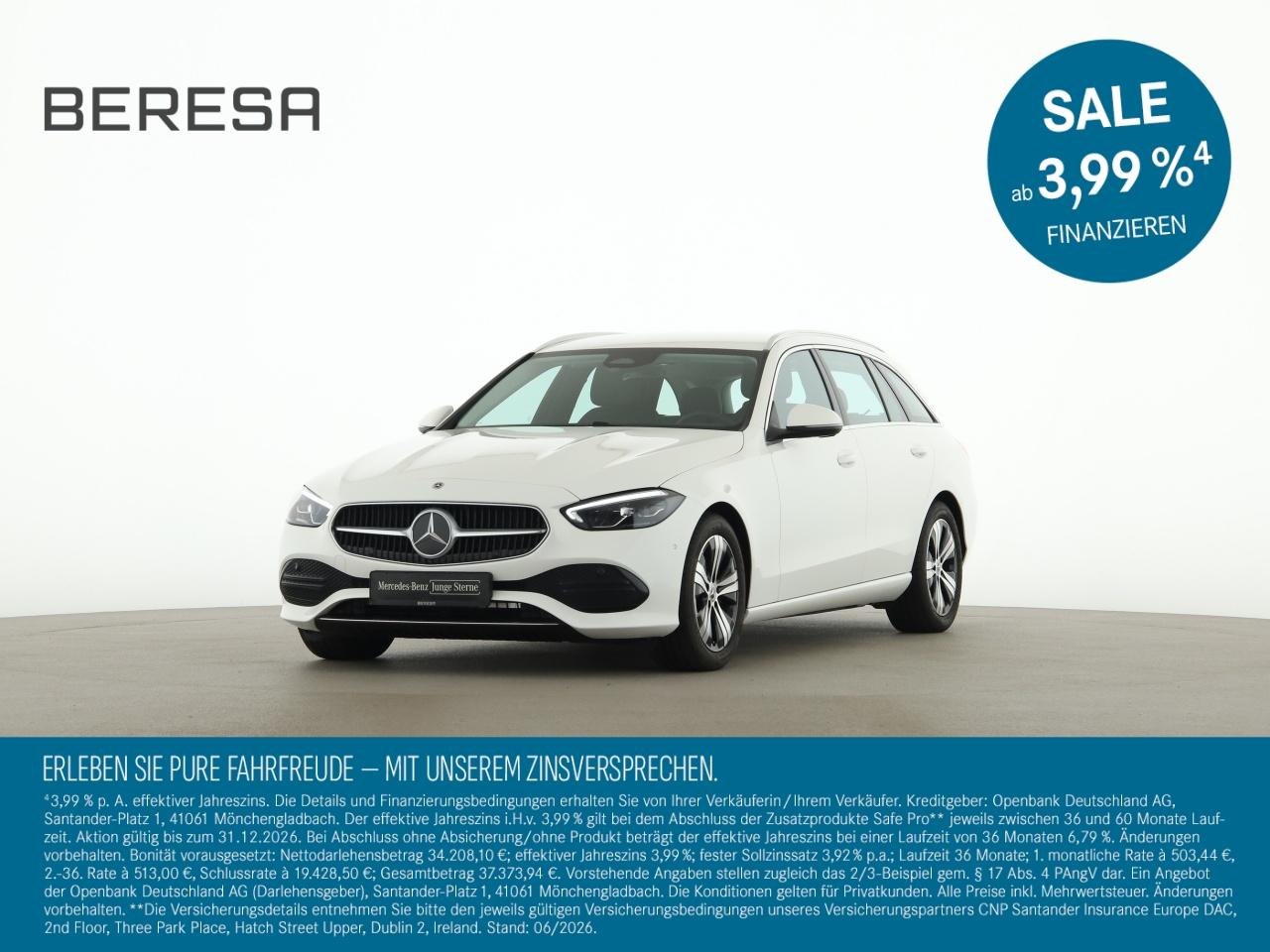 Mercedes-Benz C 180 T Avantgarde AHK Kamera LED Memory Winter