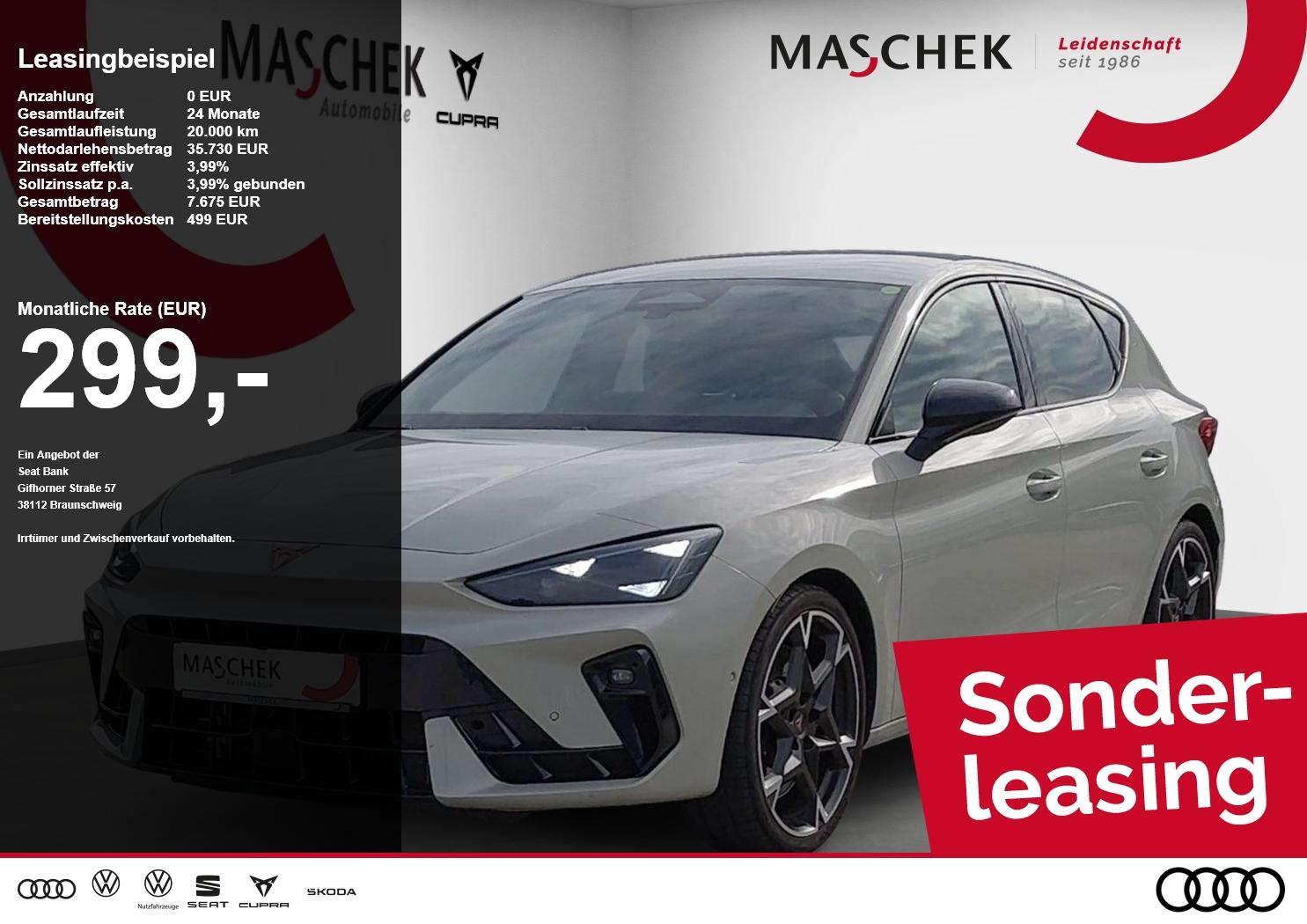 Cupra Leon VZ 2.0 TSI Sonderleasing HD-Matrix Sennheis