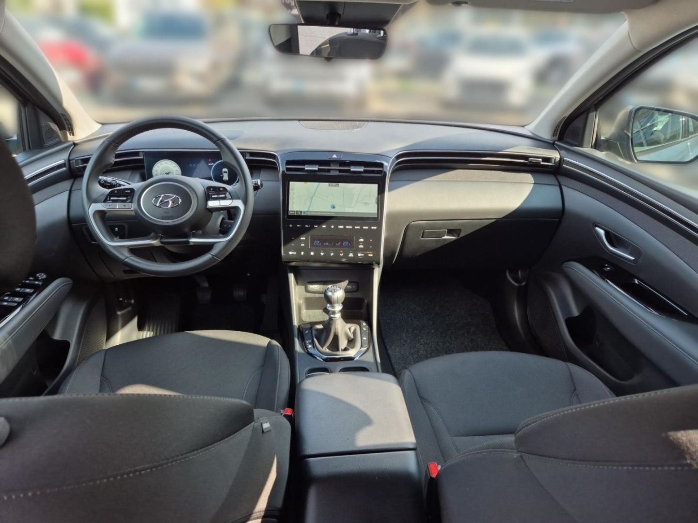 Fahrzeugabbildung Hyundai Tucson Select 2WD Navi Digitales Cockpit LED App